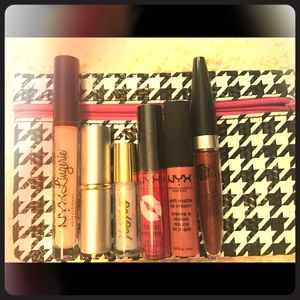 NYC and Mary Kay Assorted lip glosses/sticks.